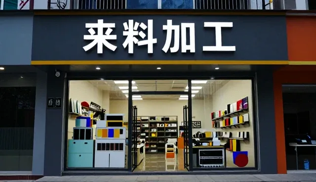 批量生产选择来料加工的方法